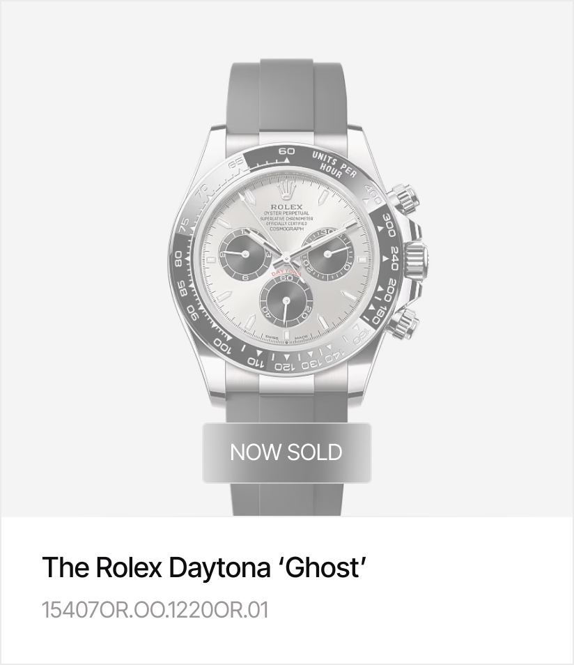 Rolex sold