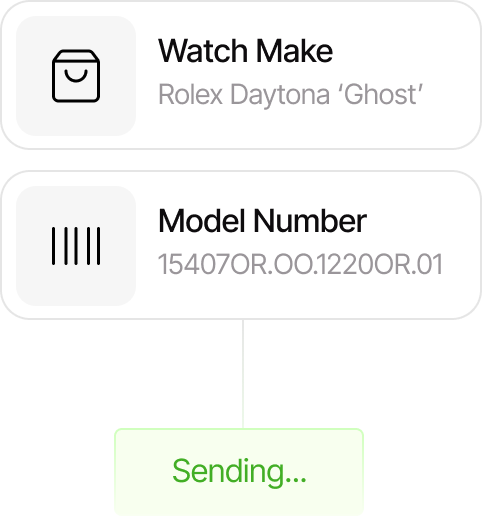 Watch make model number