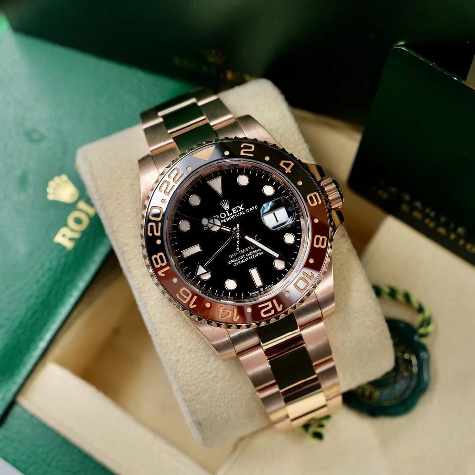 Rolex GMT MASTER II FULL ROSE “Rootbeer” 2024 3