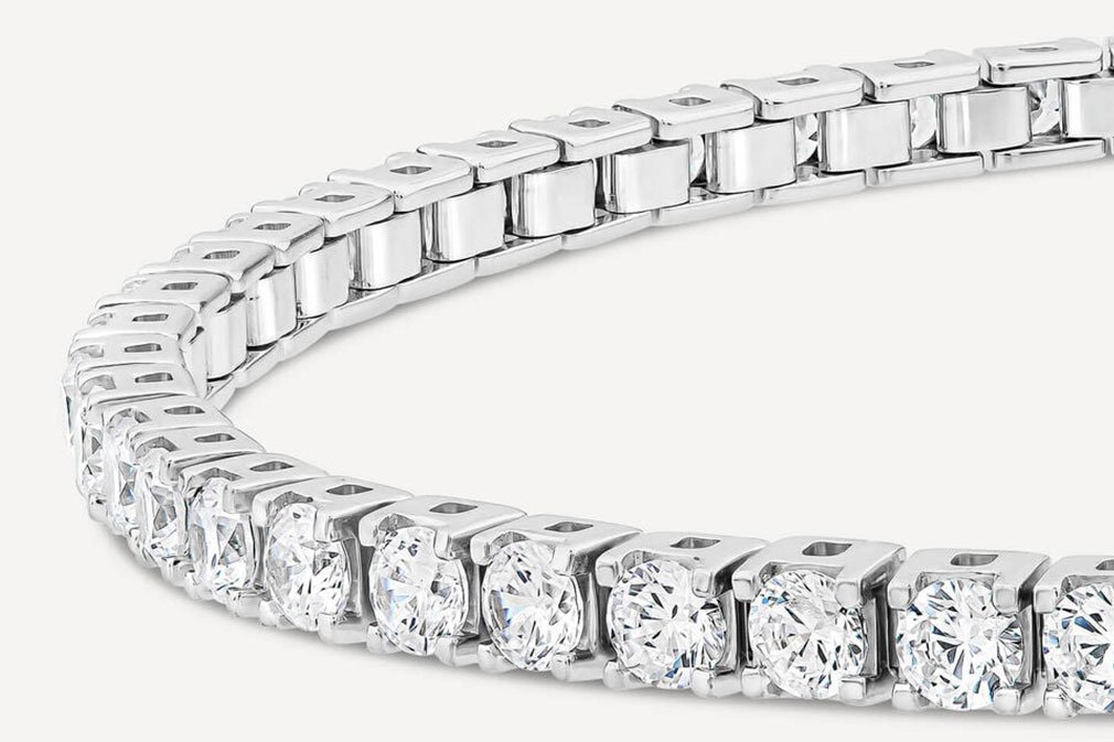 Lab Grown Tennis Bracelet 5ct