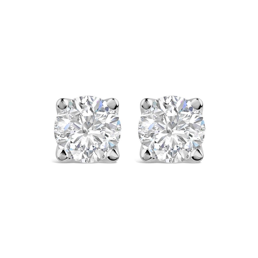 Lab Grown Diamond Earrings 1ct 1